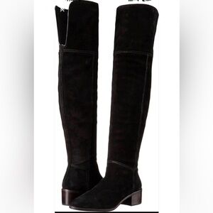 Coach Black Over-the-Knee Boots